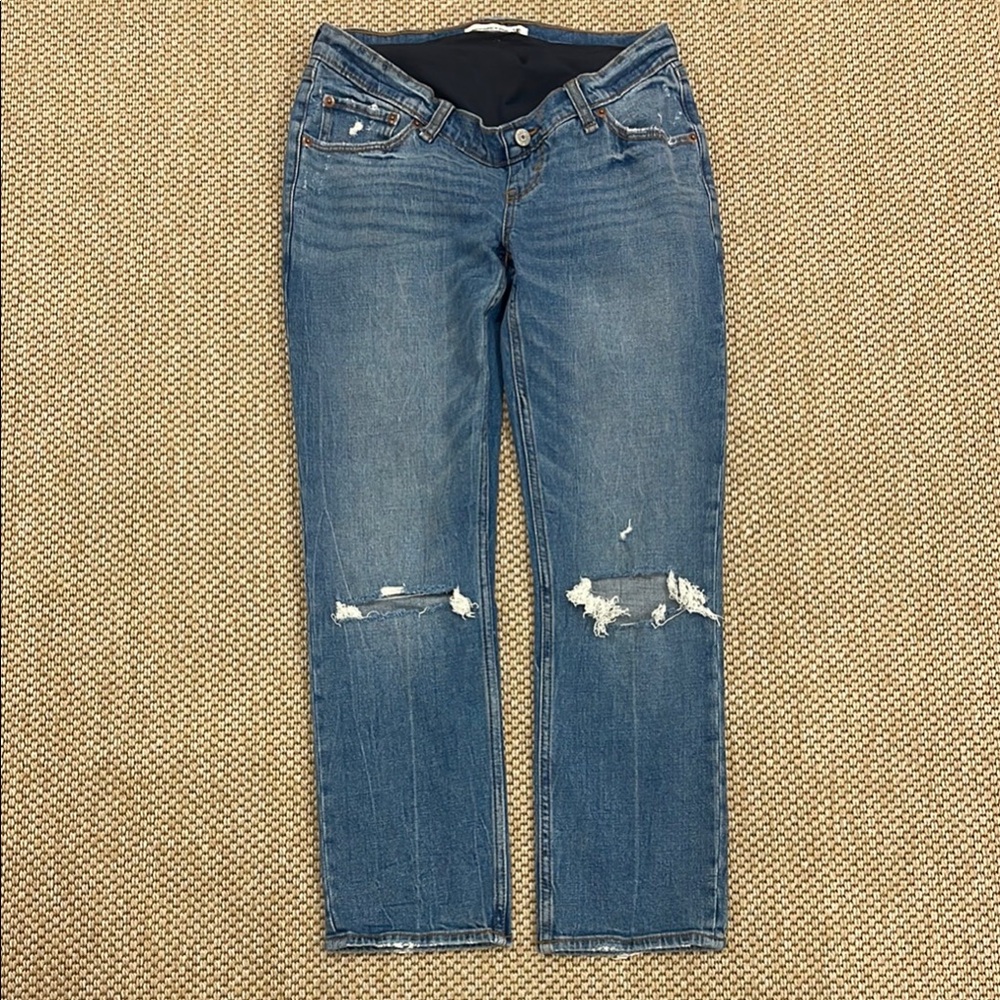 Abercrombie & Fitch Maternity Ankle Straight Jean size 25